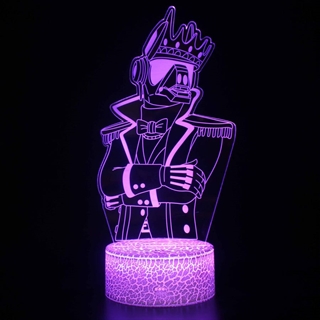 Fortnite DJ Yonder 3D lampe med Fortnite DJ Yonder 3D lampe med fjernbetjening - Dæmpbar - Dæmpbar